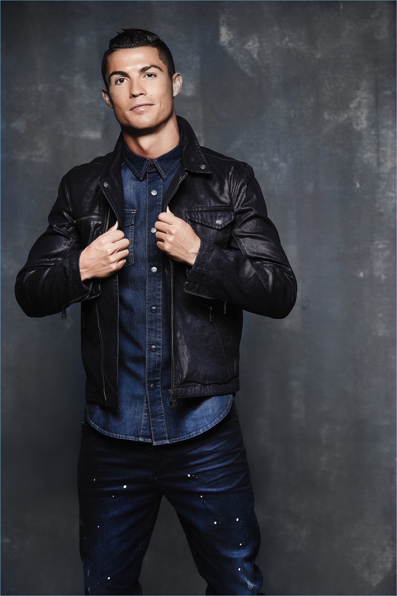 Cristiano Ronaldo 2017 CR7 Denim Collection Launch 003