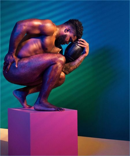 Ezekiel Elliott Nude 2017 ESPN Body Issue Photo Shoot
