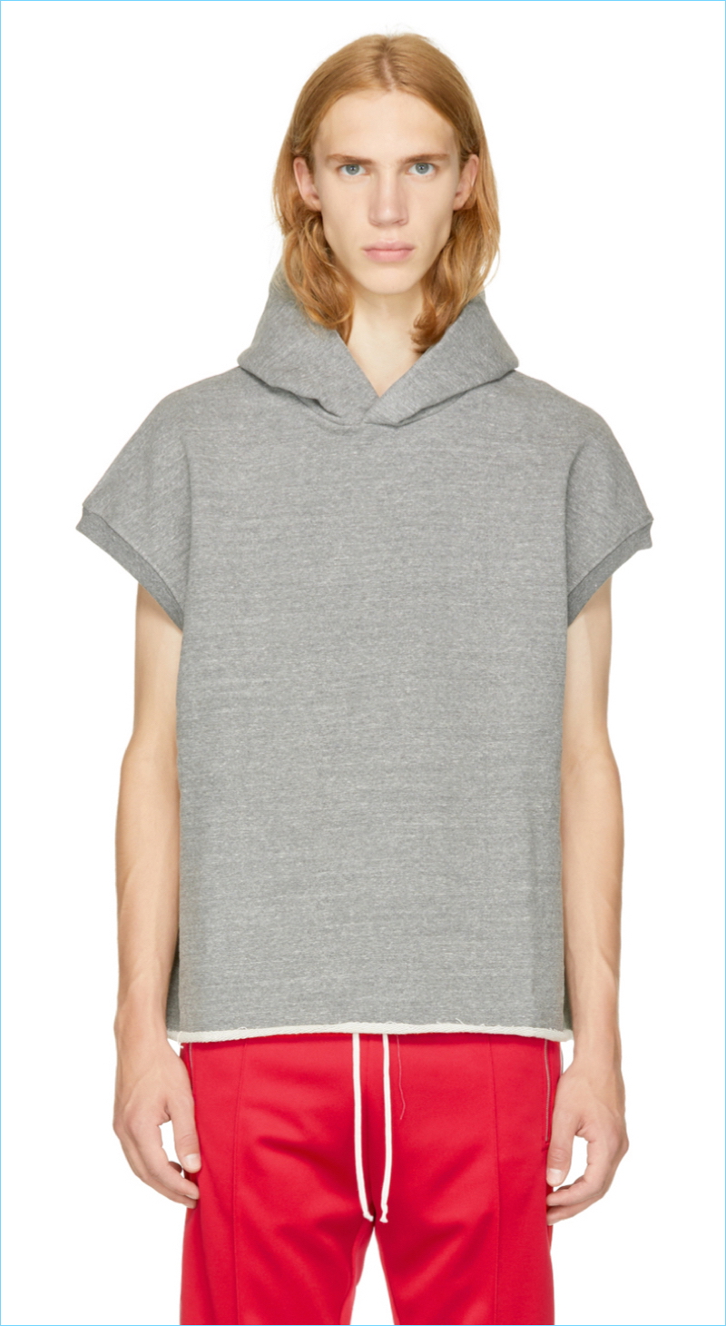 Fear of God Grey Muscle Hoodie