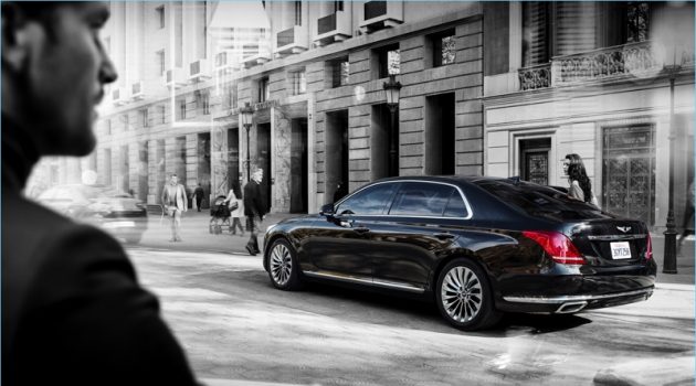 Sponsored Video: Elle Evans & Her Dog Take the Genesis G90 for a Ride