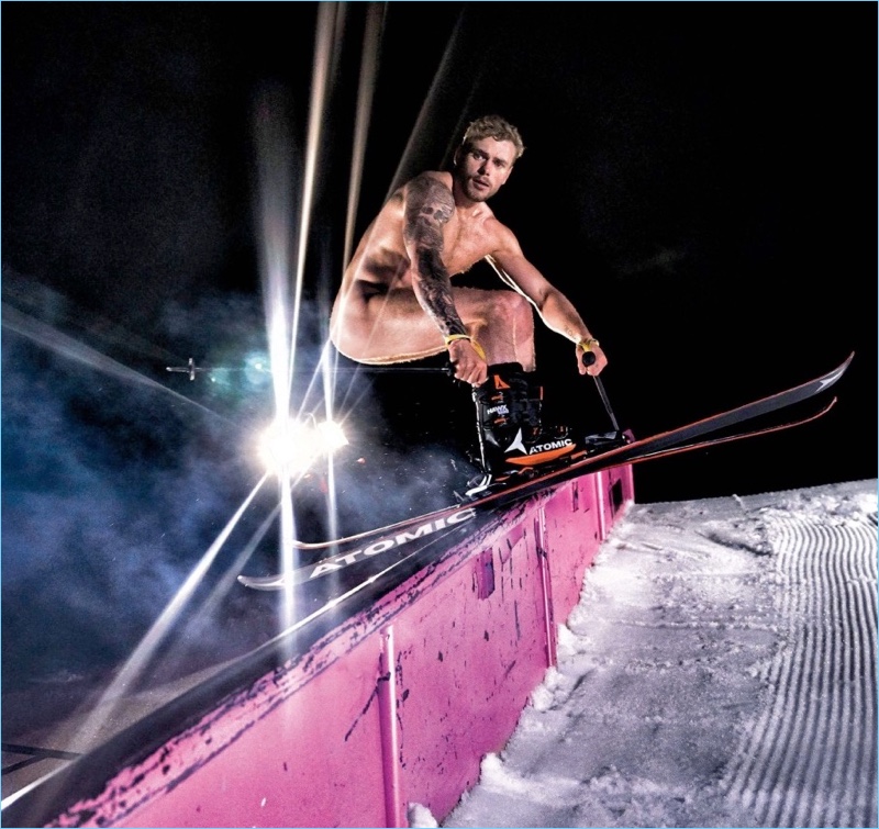 Freestyle skier Gus Kenworthy goes nude for the 2017 Body issue of ESPN magazine.