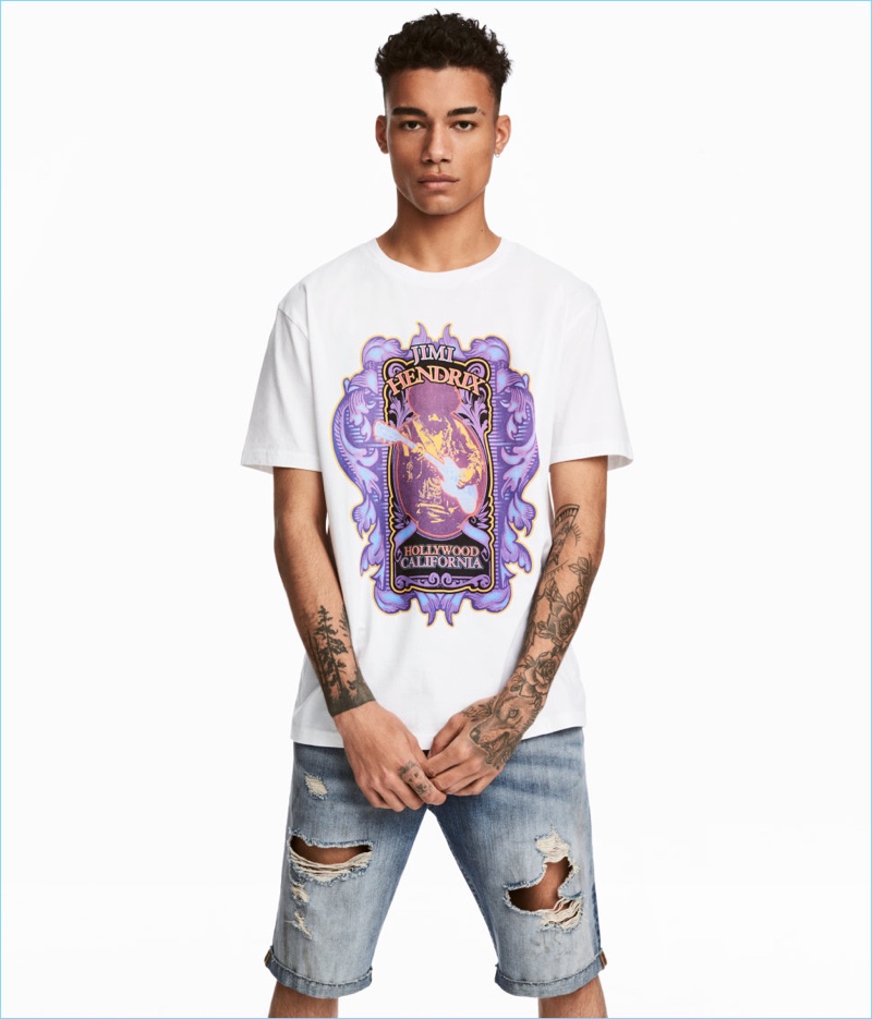 Jimi Hendrix Men's T-Shirt