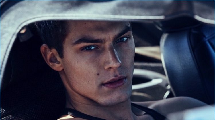 Jacob Hankin Sports Designer Looks for GQ Russia