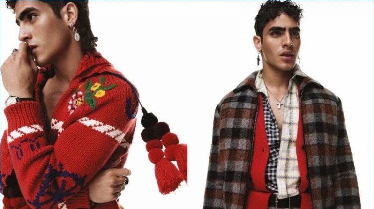 Jhonattan Burjack Rocks Eclectic Styles for Glass Shoot