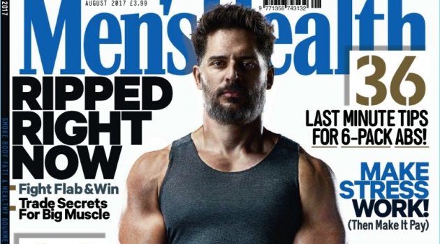 Joe Manganiello Covers Men's Health UK, Talks Turning 40 Joe Manganiello covers the August 2017 issue of Men's Health UK.