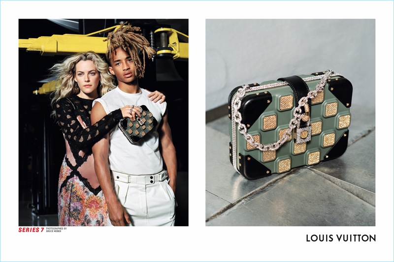 Bruce Weber photographs Riley Keough and Jaden Smith come together for Louis Vuitton's Series 7 fall-winter 2017 campaign.