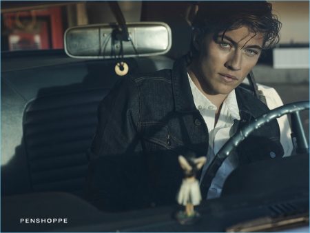 Lucky Blue Smith Gets His Hands Dirty for Penshoppe's DenimLab Campaign