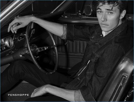 Lucky Blue Smith Gets His Hands Dirty for Penshoppe's DenimLab Campaign