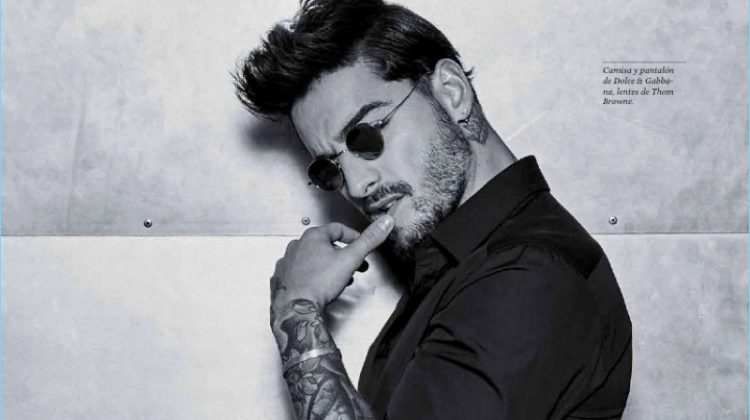 Maluma Rocks Standout Looks for Esquire Latin America