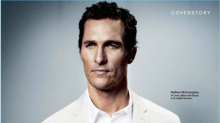 Benni Valsson photographs Matthew McConaughey for D la Repubblica.