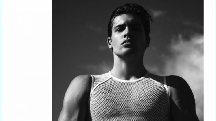 Sheer Perfection: Miroslav Cech Takes to the Beach with Attitude