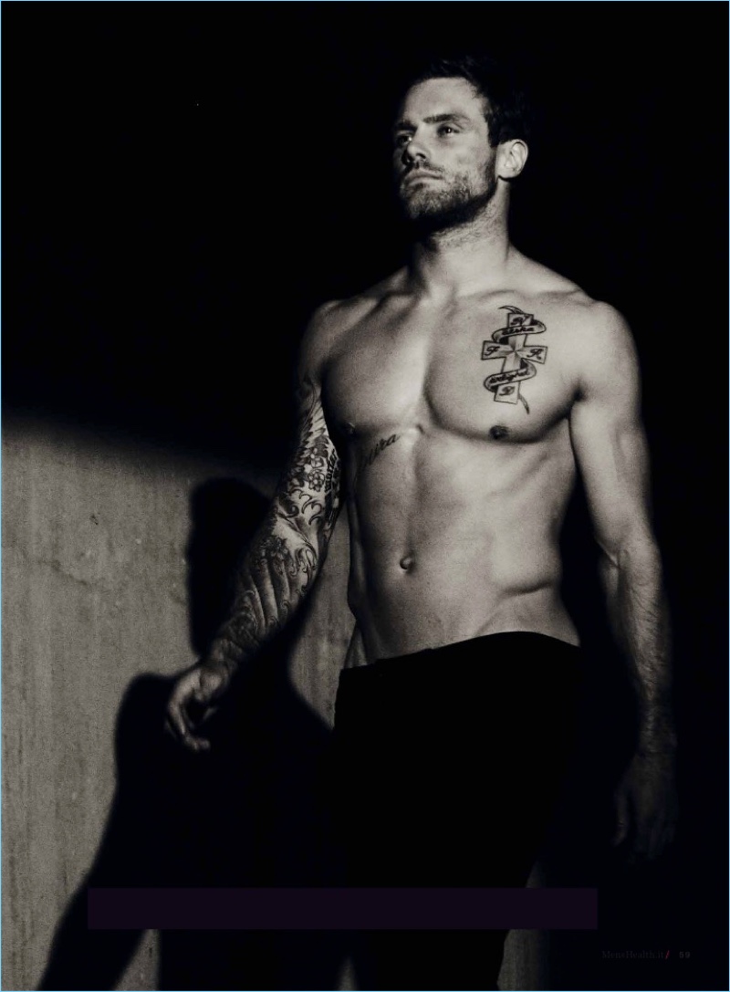 Nick Youngquest Stars in Men's Health Italia Cover Shoot