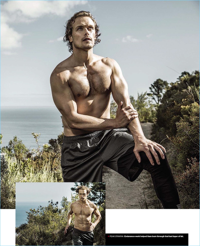 Outlander star Sam Heughan connects with Men's Health South Africa for its August 2017 issue.