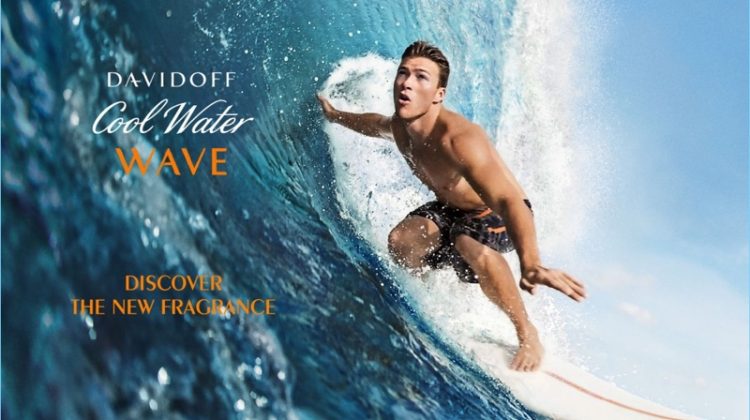 Scott Eastwood 2017 Davidoff Cool Water Wave Fragrance Campaign