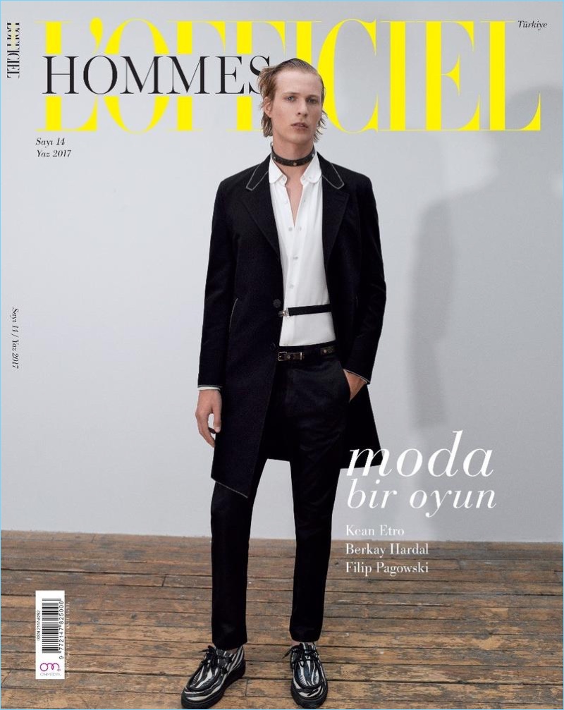 Sven de Vries 2017 LOfficiel Hommes Turkey Cover