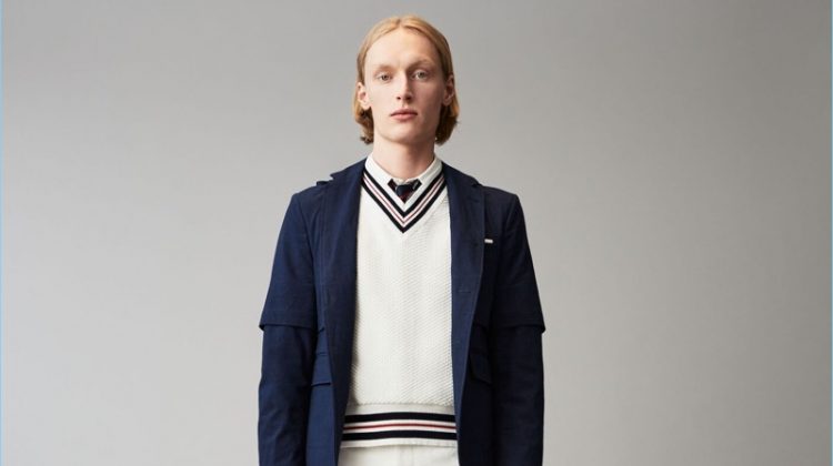 Thom Browne Brings a Sartorial Flair to Tennis Inspirations