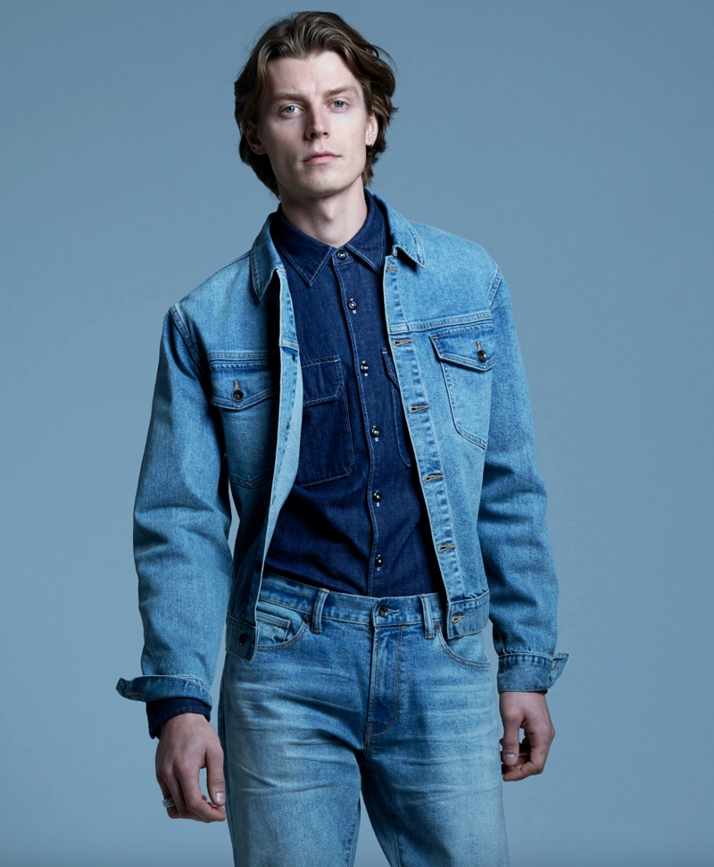 Todd Snyder Denim Shirt Jean Jacket Jeans » 13 Denim Jacket Outfits for Men to Master the Classic Style Todd Snyder Denim Shirt Jean Jacket Jeans