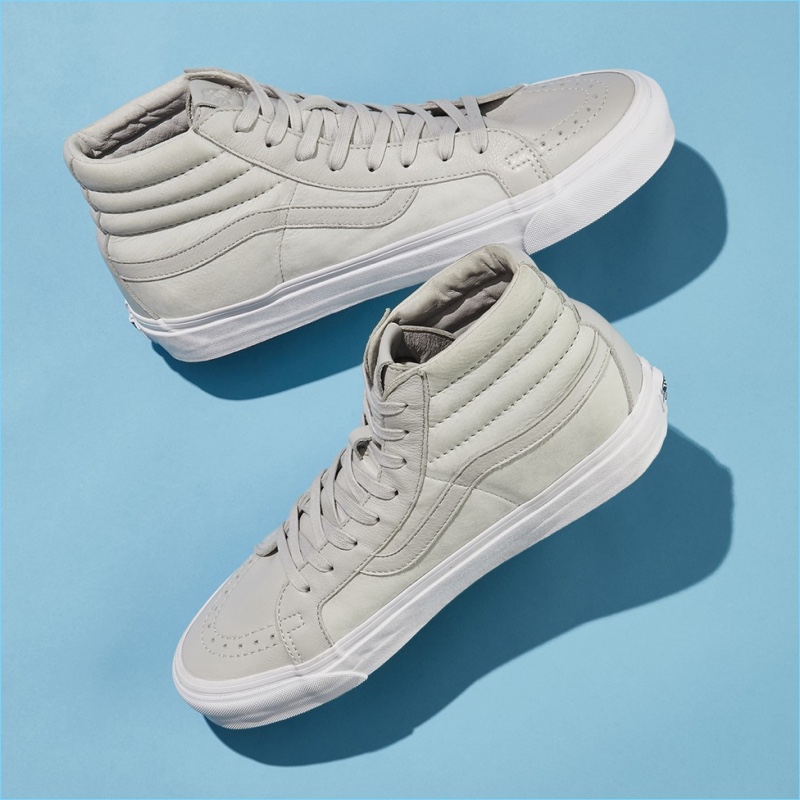 Vans x Barneys New York Sk8-Hi Nubuck & Leather Sneakers