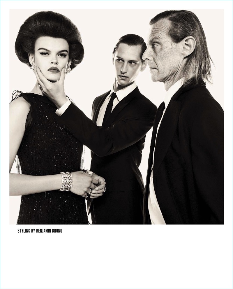 Shades of Time: Garrett Neff, Rogier Bosschaart + More by Steven Meisel for Vogue Italia