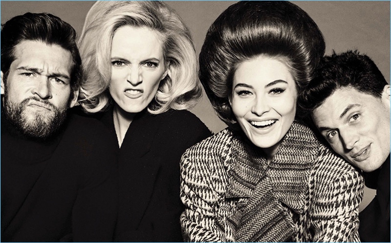 Shades of Time: Garrett Neff, Rogier Bosschaart + More by Steven Meisel for Vogue Italia