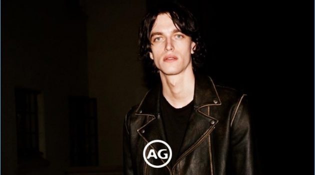 AG Jeans Taps Into 90s Nostalgia for Fall '17 Campaign Model Reuben Ramacher appears in AG's fall-winter 2017 campaign.