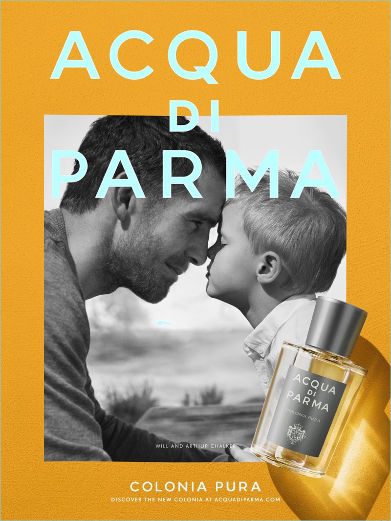 Will Chalker & Family Star in Acqua di Parma Campaign – The Fashionisto