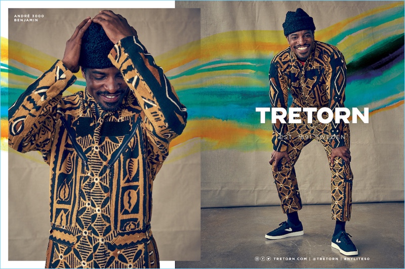 André 3000 stars in Tretorn's fall-winter 2017 campaign.