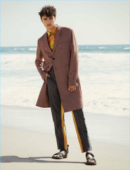 Anwar Hadid LOfficiel Hommes Ukraine Editorial 003