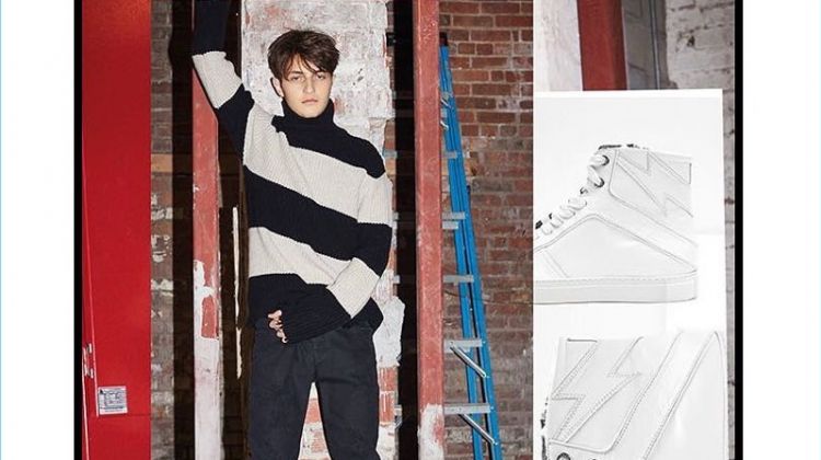 Anwar Hadid Reunites with Zadig & Voltaire for Fall ’17 Campaign