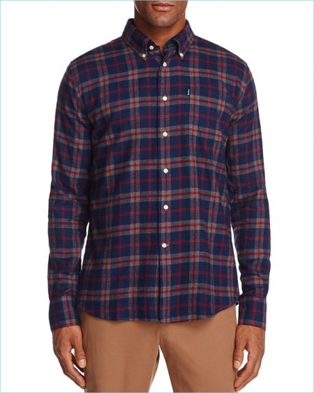 Barbour Seth Flannel Regular Fit Sport Shirt