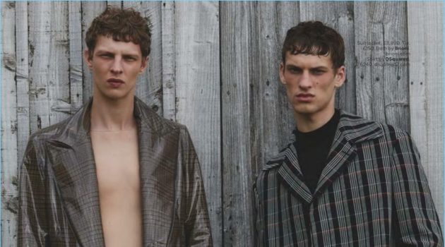 David Trulik & Tim Schuhmacher Model Fall '17 Collections for British GQ David Trulik & Tim Schuhmacher Model Fall '17 Collections for British GQ