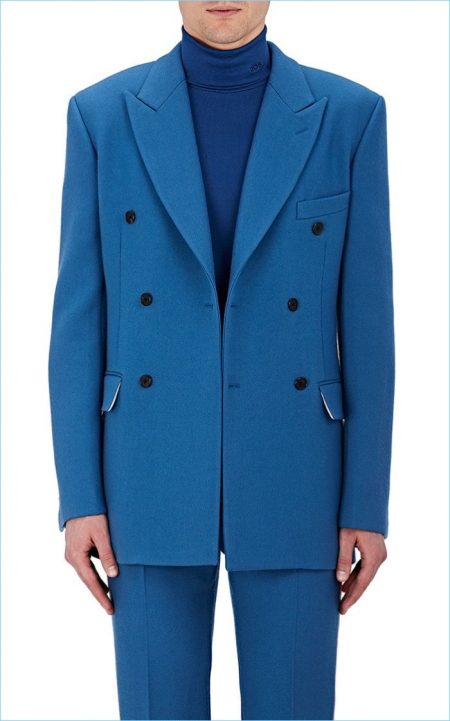 Calvin Klein 205W39NYC Wool Double-Breasted Sportcoat