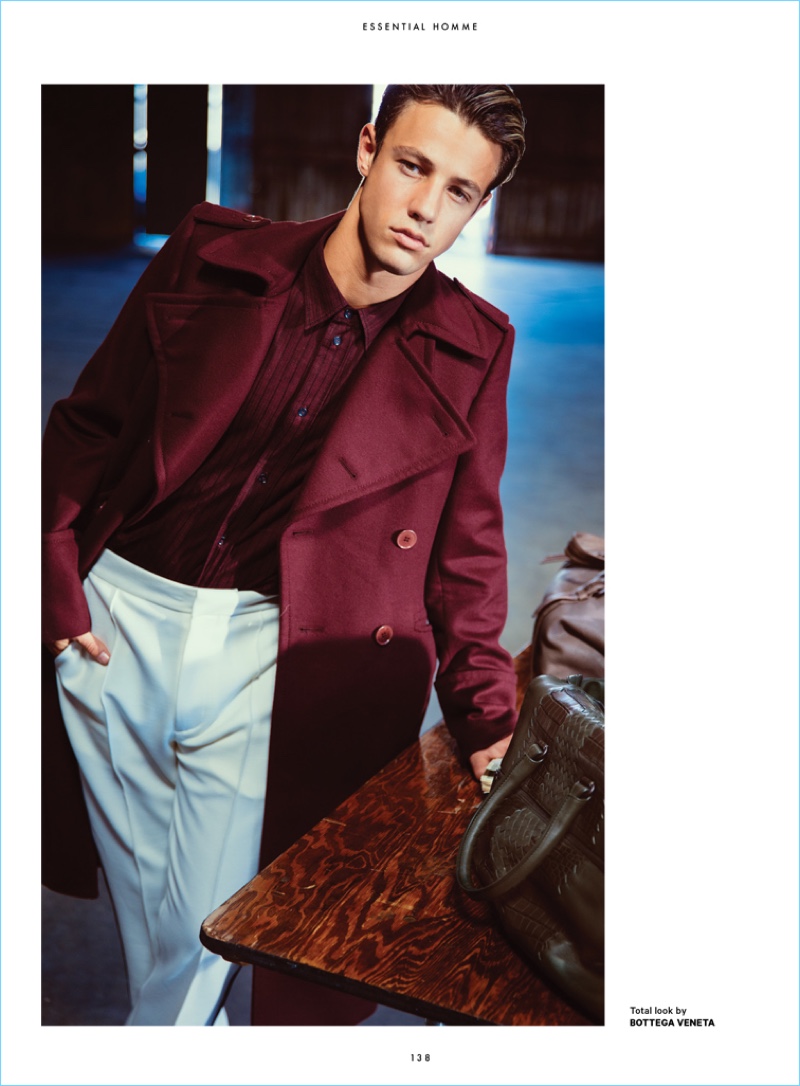 Cameron Dallas 2017 Essential Homme Cover Photo Shoot 008