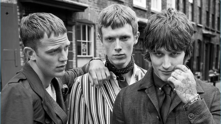 Leebo Freeman, Guillaume Babouin & Linus Wordemann Star in Club of Gents Spring ’18 Campaign