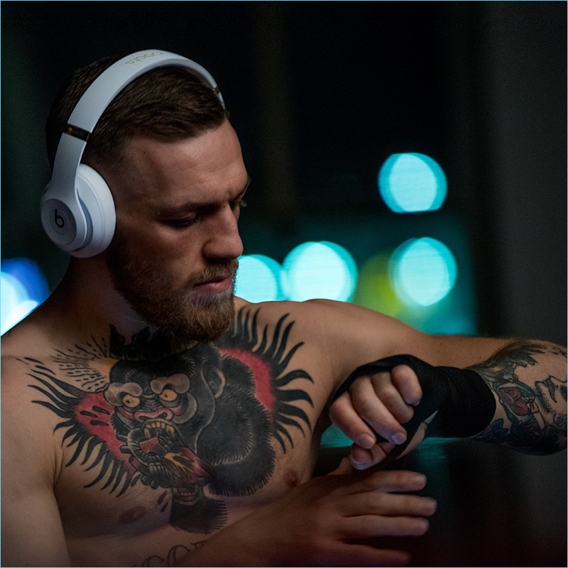 Conor McGregor stars in a campaign for Beats by Dre.