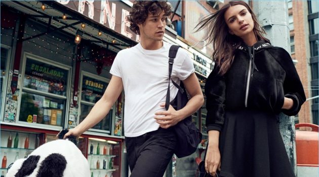 Miles McMillan + More Join Emily Ratajkowski for DKNY Fall '17 Campaign Miles McMillan and Emily Ratajkowski star in DKNY's fall-winter 2017 campaign.