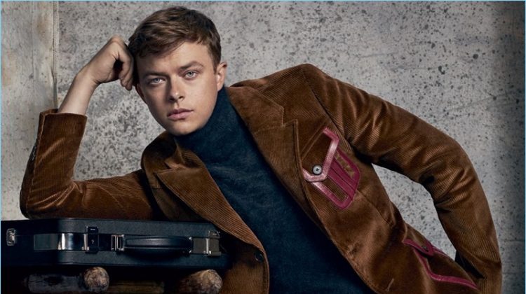 Actor Dane DeHaan wears a fall-winter 2017 look by Italian fashion house, Prada.