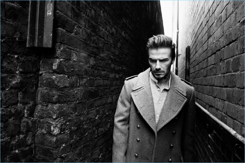 David Beckham stars in Kent & Curwen's fall-winter 2017 campaign.