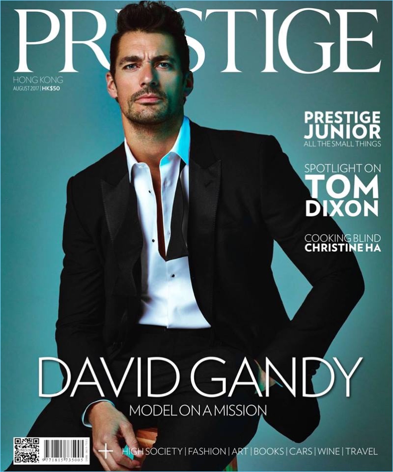 David Gandy Prestige Hong Kong Cover