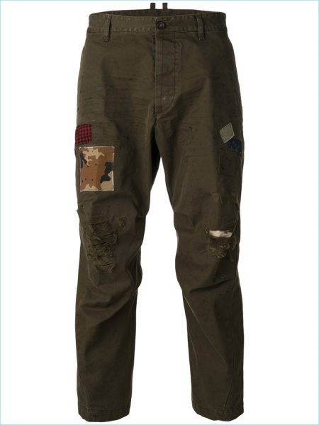 Dsquared2 Distressed Hiking Trousers