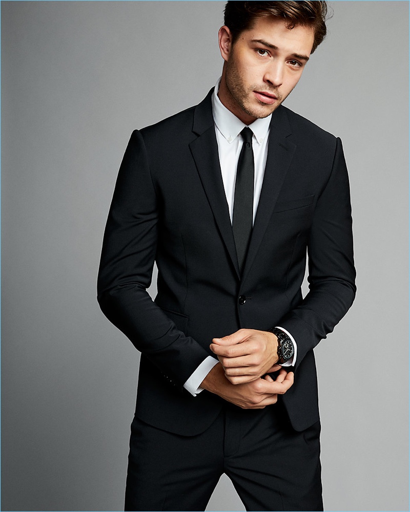 Men's Slim-Fit Suits Cheap Express Skinny Innovator Black Suit » Discover How to Shop for an Affordable Suit Men's Slim-Fit Suits Cheap Express Skinny Innovator Black Suit