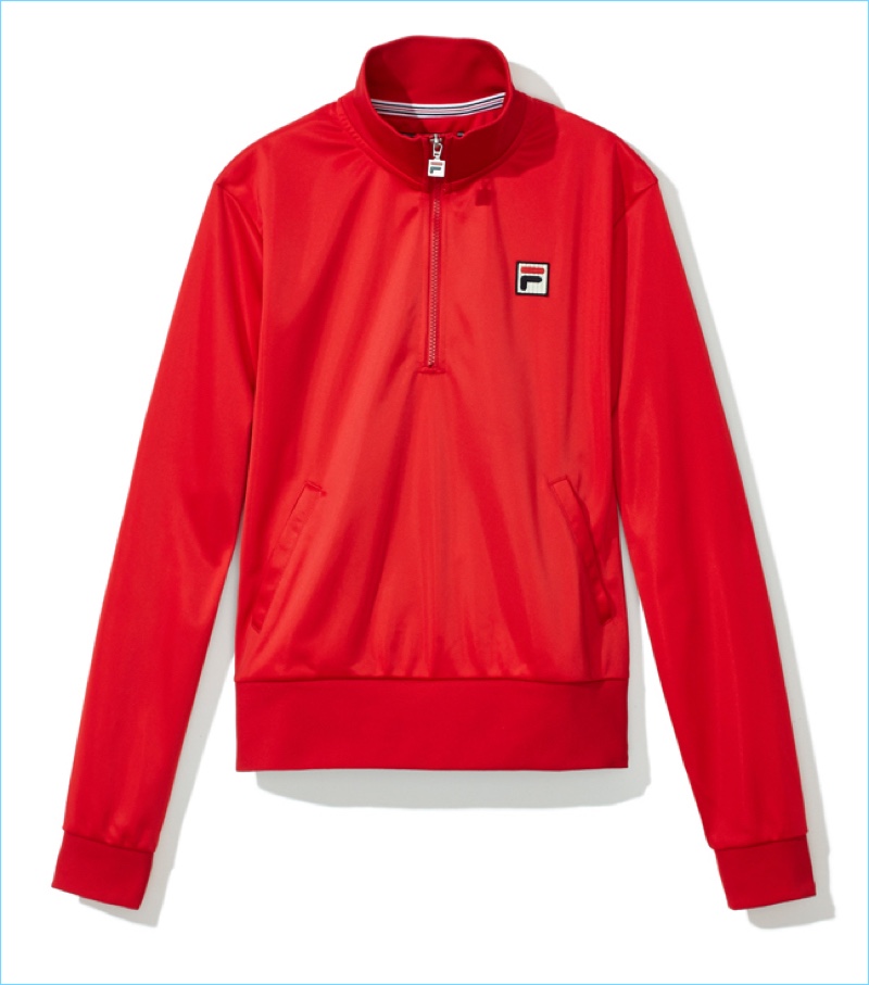 FILA BNY Sole Series: Tricot Half-Zip Pullover