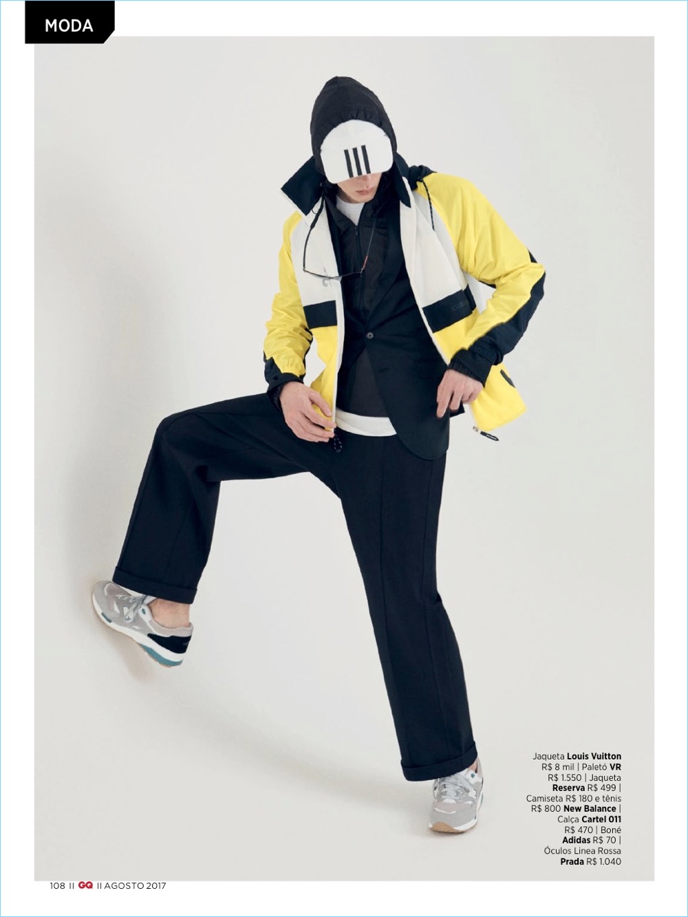 Active Cut: Efraim Goes Sporty for GQ Brasil - The Fashionisto