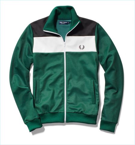 GQ60 x Fred Perry Track Jacket