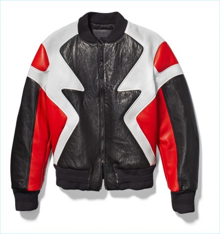 GQ60 x Neil Barrett Leather Jacket