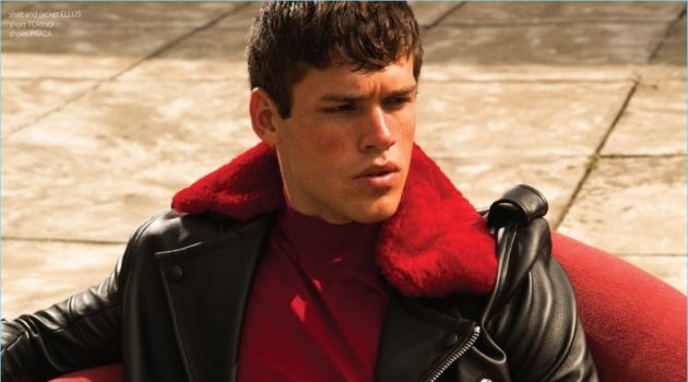 Gabriel Loureiro Rocks Fall Fashions for Victor Cover Shoot Gabriel Loureiro Rocks Fall Fashions for Victor Cover Shoot