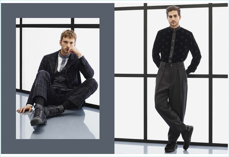 Armani Fall/Winter 2017 Men's Collection Lookbook