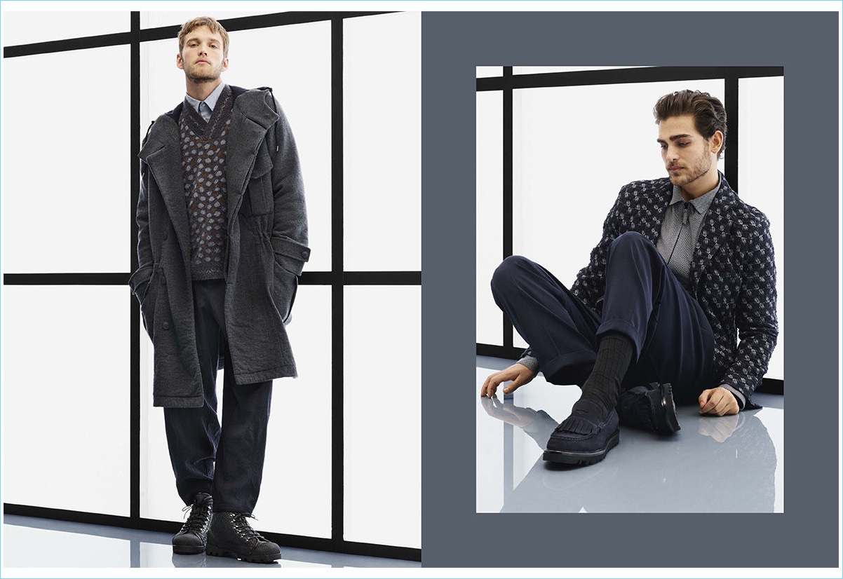 Armani Fall/Winter 2017 Men's Collection Lookbook