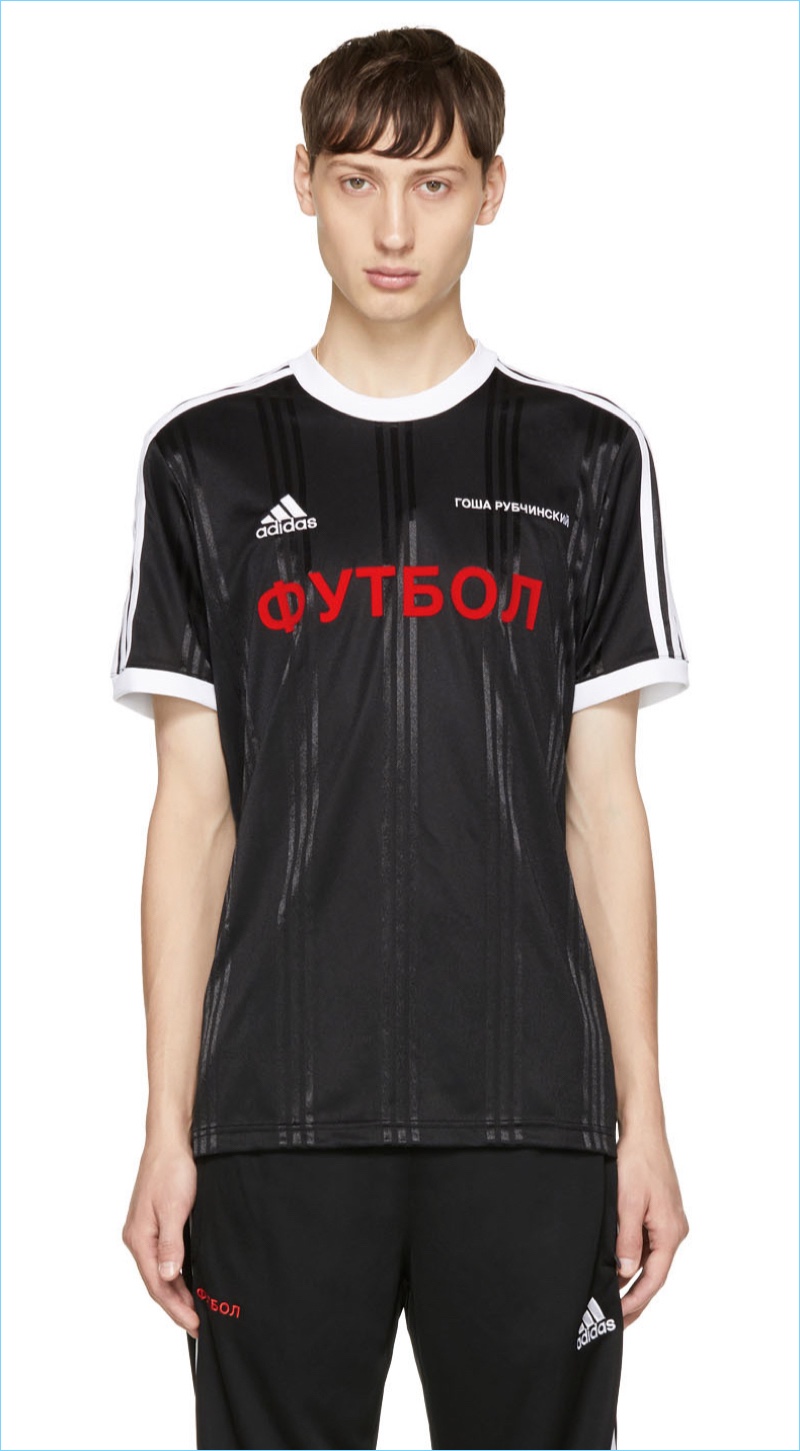 Gosha Rubchinskiy Black adidas Originals Edition T-Shirt