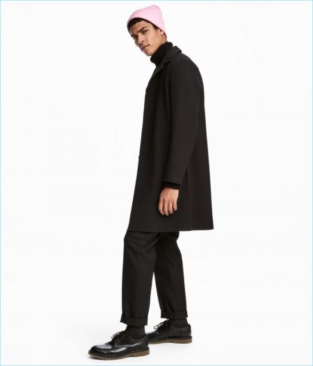 H&M Black Men's Coat